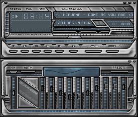 Zaxon Remake: skin โลหะสีเงิน